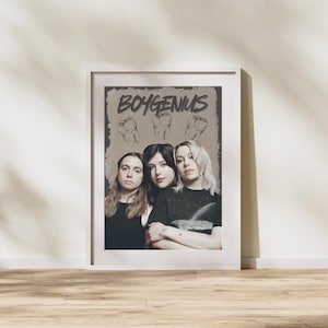 Boygenius Inspired Poster Print