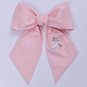Monogrammed Baby Sash - Monogrammed Newborn Bow Sash Newborn Photography Prop, Custom Baby Wrap, 100% Cotton Baby Big Bow