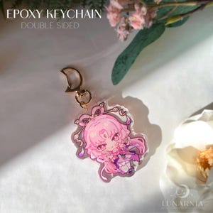 Honkai Star Rail Acrylic Keychain | Fuxuan