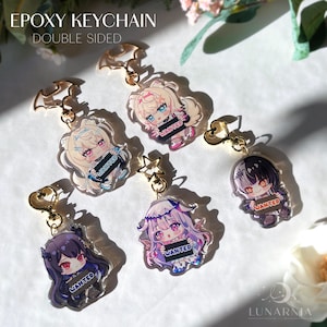 Holo Advent Acrylic Charm Series | FUWAMOCO Shiori Nerissa Bijou