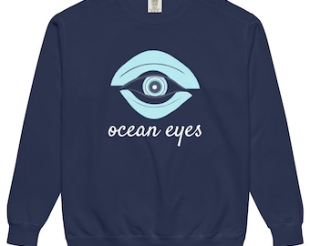 Felpa unisex tinta in capo Ocean Eyes Billie Eilish