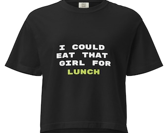 Billie Lunch Boxy T-Shirt im Schwergewicht