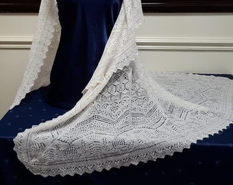 shetland stars shawl