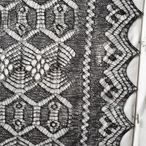 shetland stars shawl