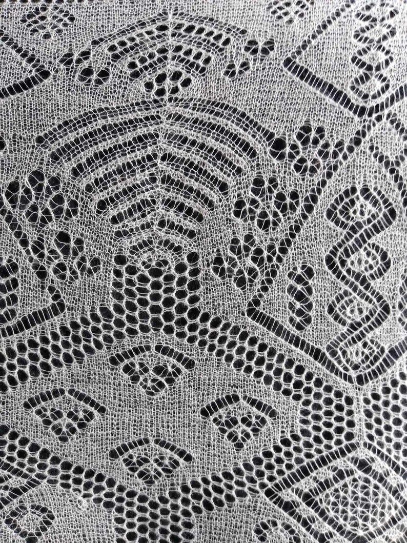 Osborne House Shawl Rectangle ENG PDF knitting zdjęcie 7