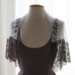 Bridal VEIL: The 12th of Never. PDF knit pattern Small and Large image 6