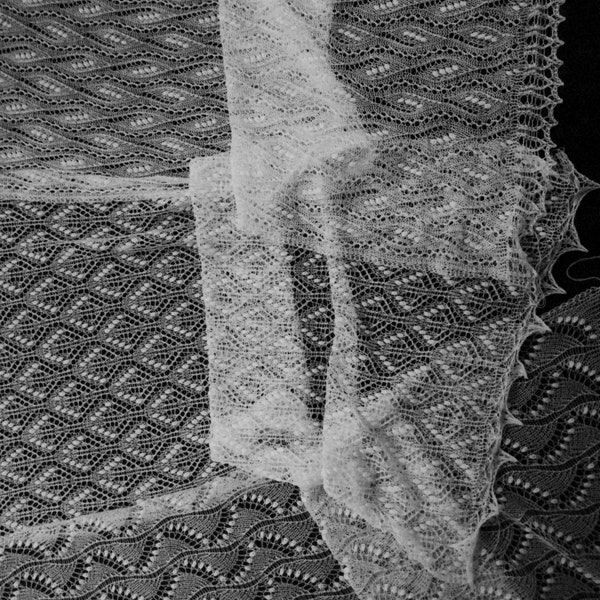 shetland stars shawl