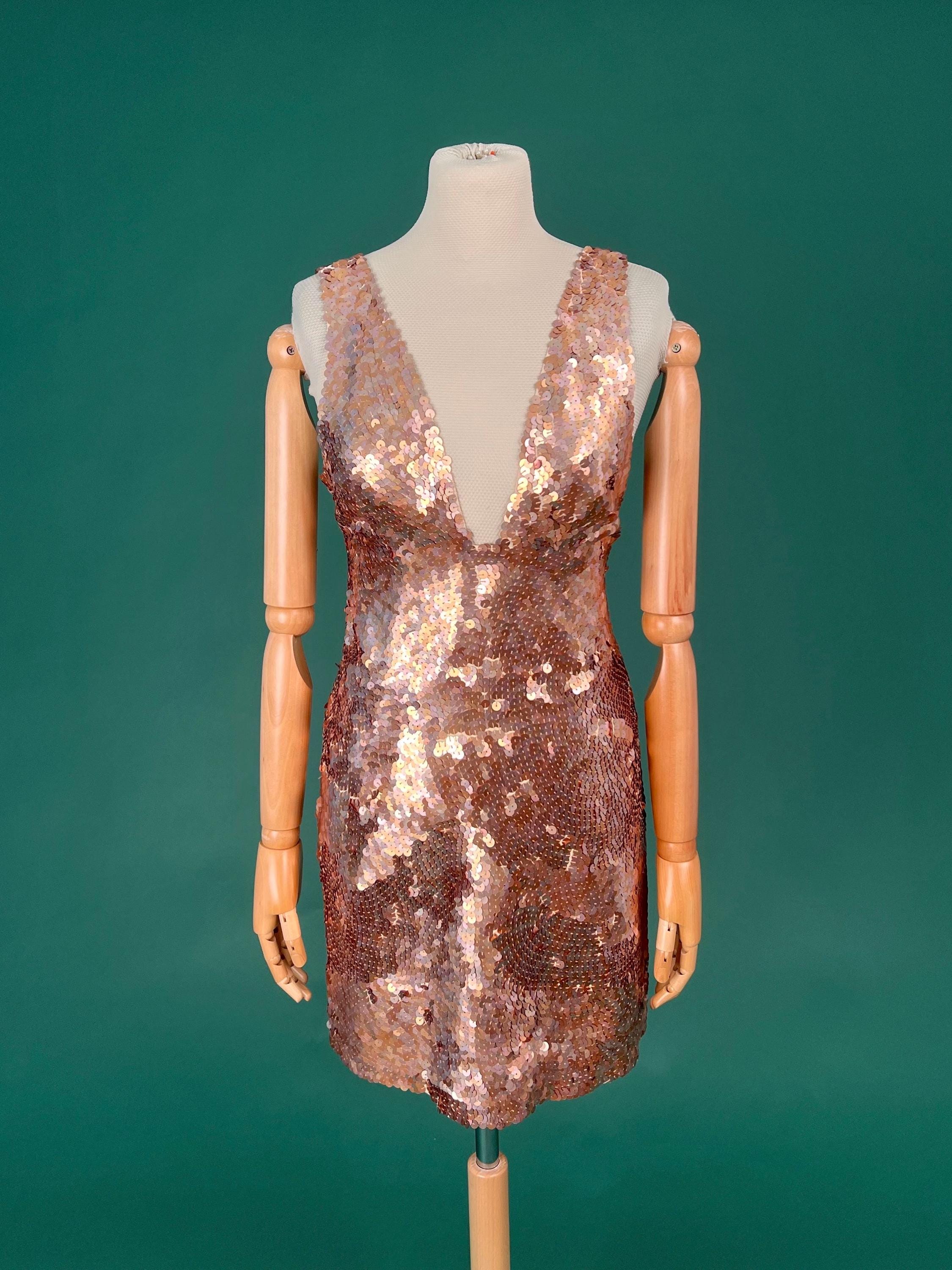 Pink Sequin Blazer Dress - Etsy