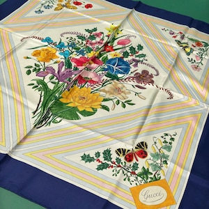 Gucci Scarf Butterfly - Etsy