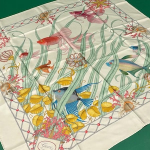Gucci Fish Scarf - Etsy