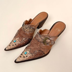 Vintage Y2k Mules - Etsy