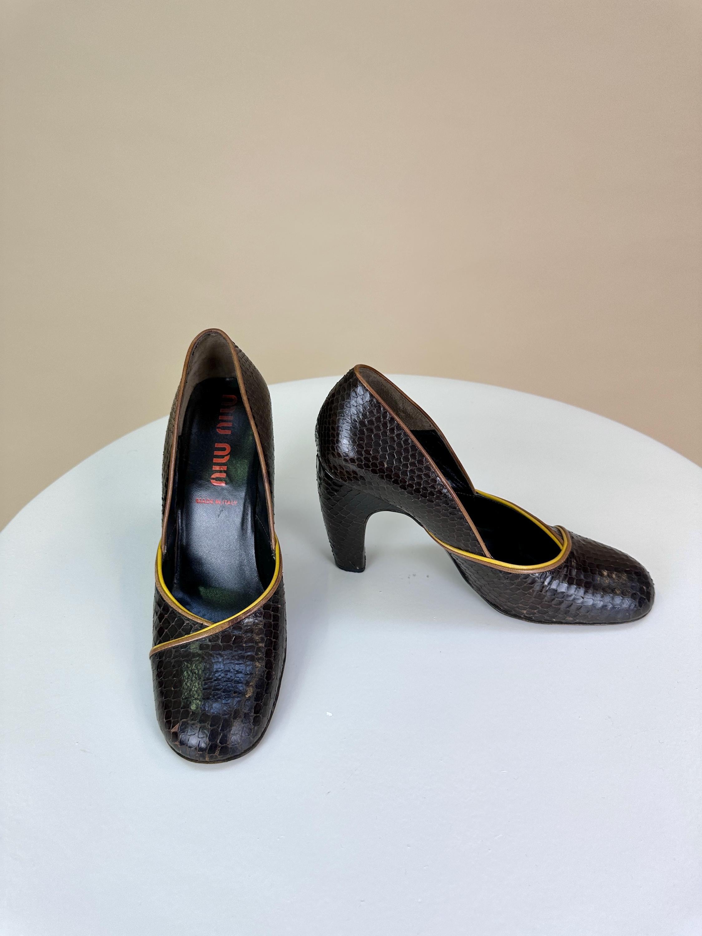 Vintage miu miu heels - Etsy 日本