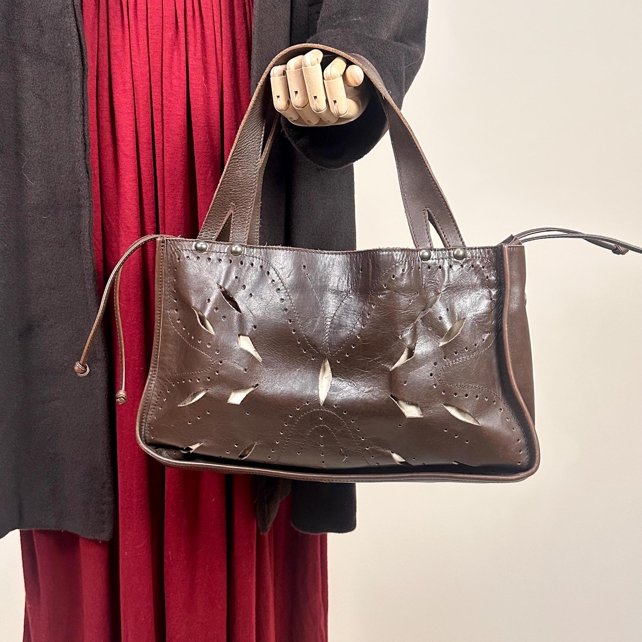 D&G レザーショルダーバッグ 2000s ドルチェアンドガッバーナ ドルガバ