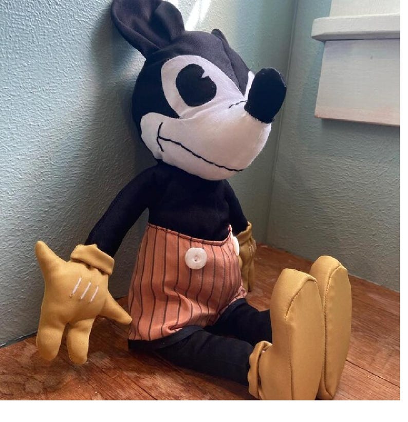 SEWING PATTERN - Mickey Mouse, Minnie and Pluto Vintage pattern PDF download zdjęcie 2