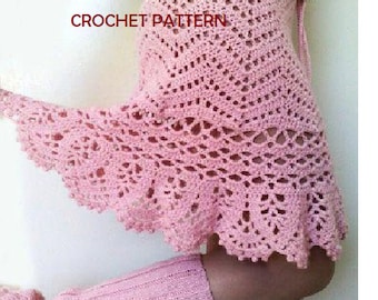 Crochet PATTERN - Not the skirt - Charted/Schematics only Updated PATTERN to crochet skirt PDF