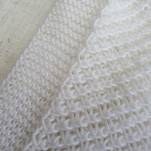 STARRY DREAMS Baby Blanket -  Perfect Baby Gift - Knitting Pattern Heirloom Lacy Blanket/Shawl