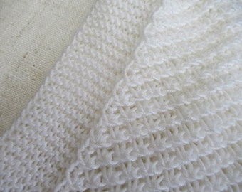 STARRY DREAMS Baby Blanket -  Perfect Baby Gift - Knitting Pattern Heirloom Lacy Blanket/Shawl