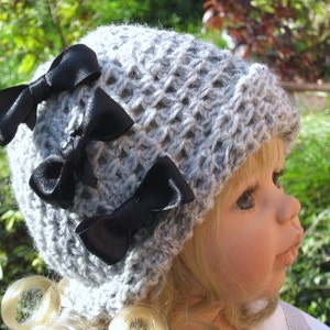 CROCHET PATTERN The Downton Cloche - Baby to Adult sizes NEW Also can be Made to Order