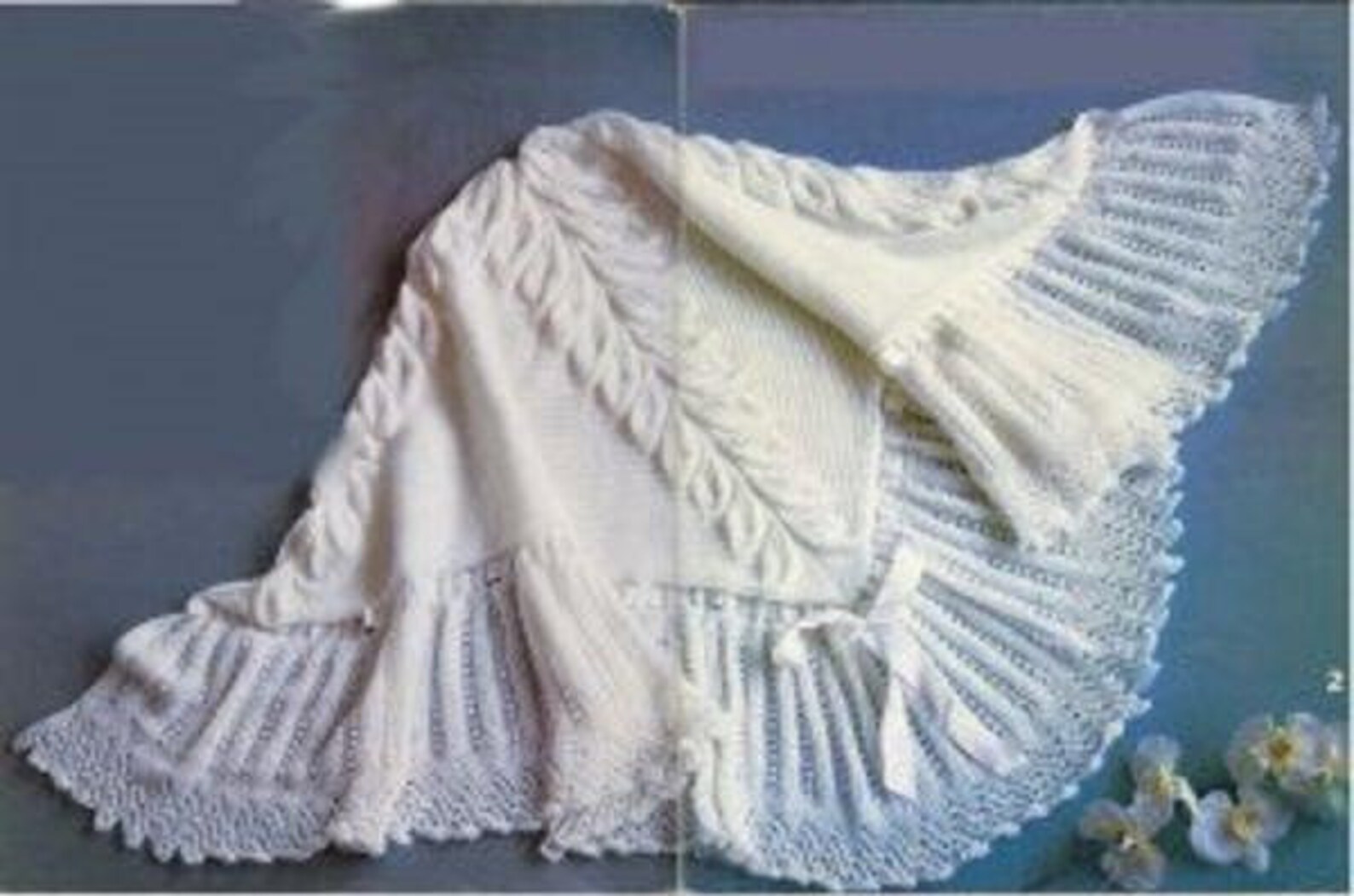 Baby Knitting PATTERN Beautiful Baby Bebe Heirloom Etsy