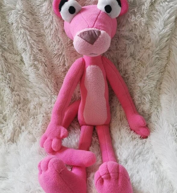 Pink panther plush deals