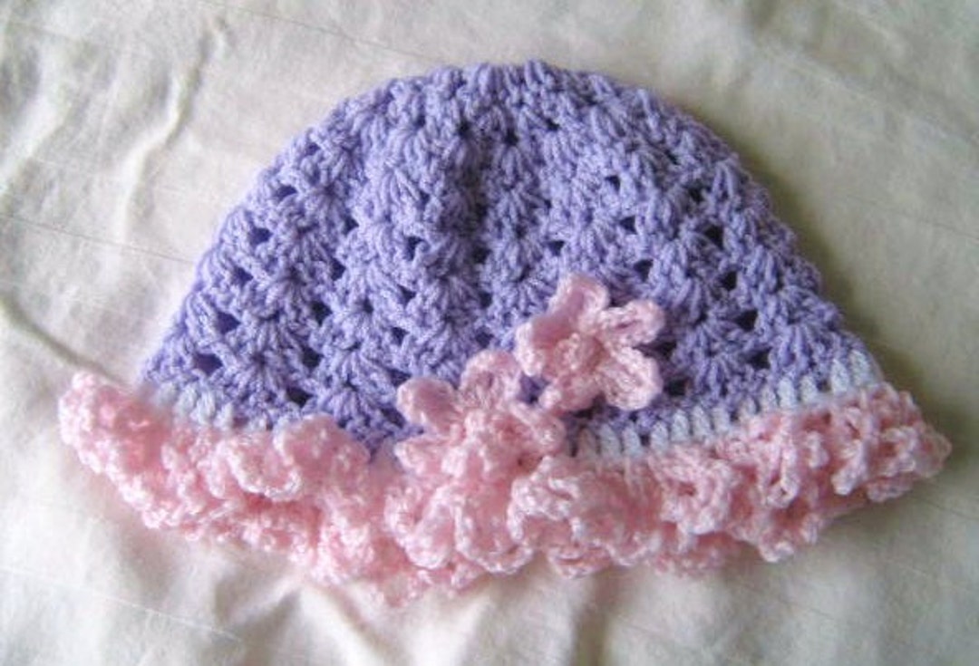 Crochet Pattern - Melody - Baby Hat//cloche//bonnet//bebe Hat and ...