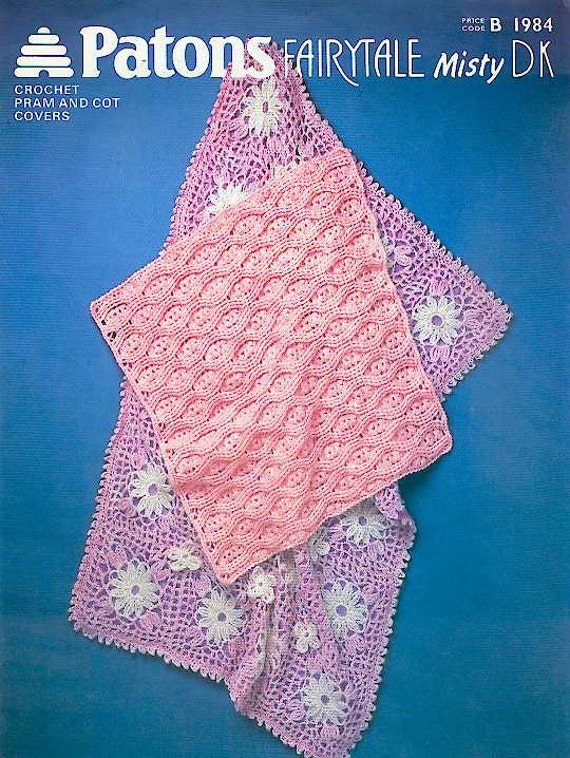 Crochet pram online cover patterns free