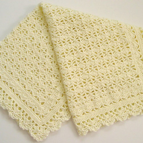 CROCHET PATTERN Elegant Afghan/blanket/shawl Heirloom Etsy