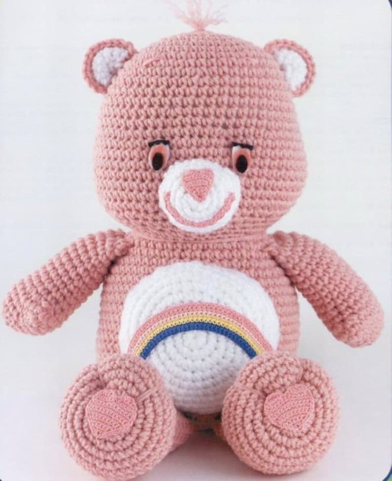 Crochet Pattern Care Bears Patterns for all 10 Bears 14 inches tall English only PDF Digital Download BEST PRICE image 3