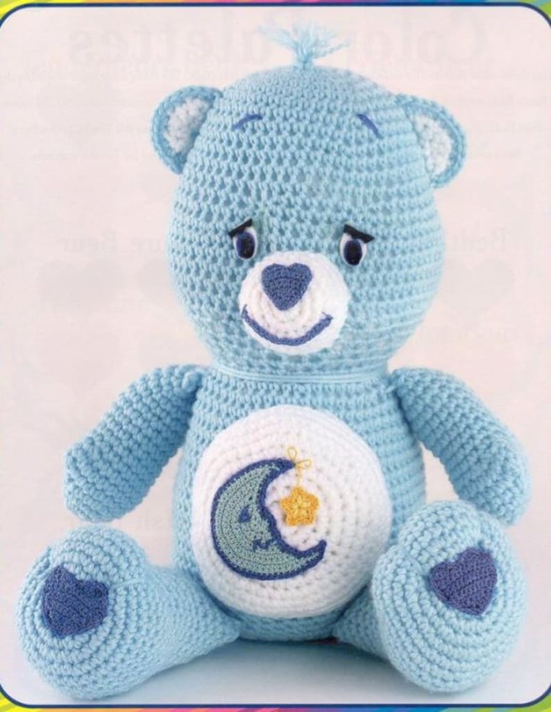Crochet Pattern Care Bears Patterns for all 10 Bears 14 inches tall English only PDF Digital Download BEST PRICE image 4