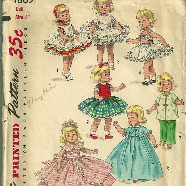8 Inch Doll Clothes - Etsy