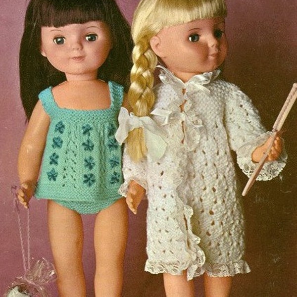 Free Dolls Clothes Knitting Patterns - Etsy UK