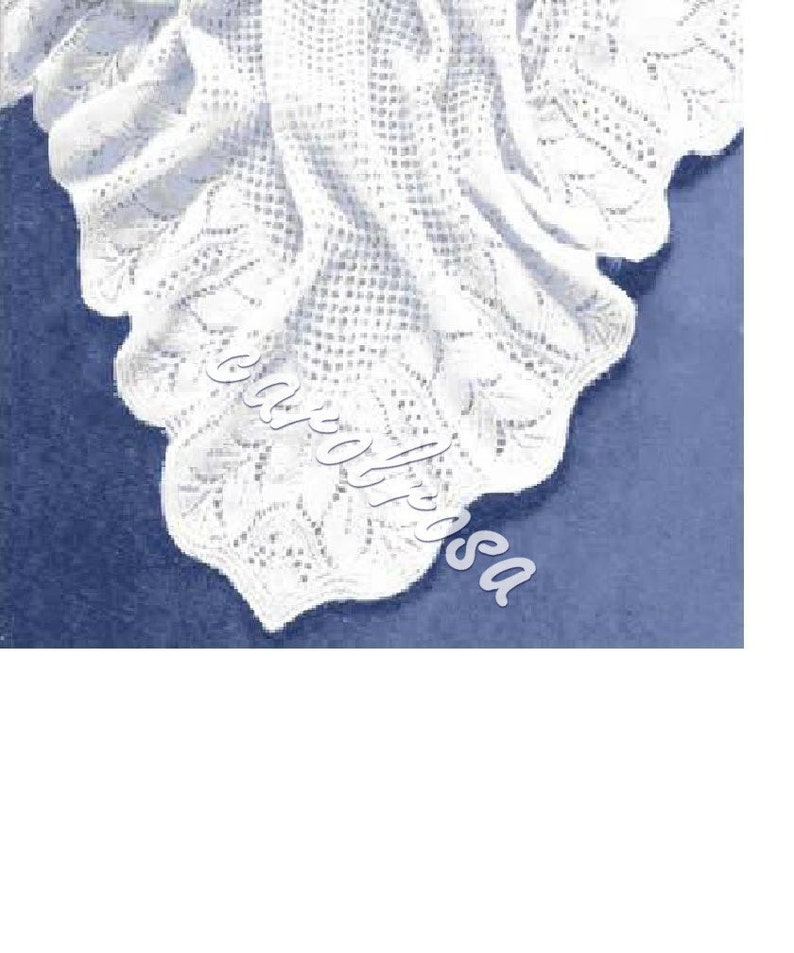 Knitting Pattern Heirloom Shawl Baby shawl pattern Etsy