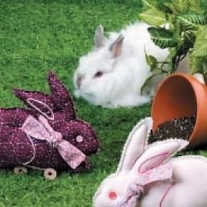 Sewing Pattern - Bunny Toy/Easter Gift Baby Toy