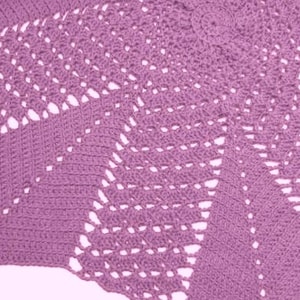 Baby CROCHET PATTERN Shawl Baby Blanket Afghan - Star shaped