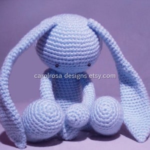 Crochet Pattern - Amigurumi Alien Bunny Rabbit - Cute Bunny Ami Pattern ENGLISH