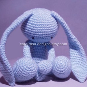 Crochet Pattern - Amigurumi Alien Bunny Rabbit - Cute Bunny Ami Pattern