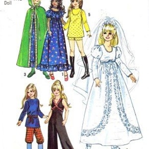 SEWING Pattern - Crissy 17.5 inch Teen Doll Outfits Wardrobe Doll Clothing Dress Pants Kate AG Dolls