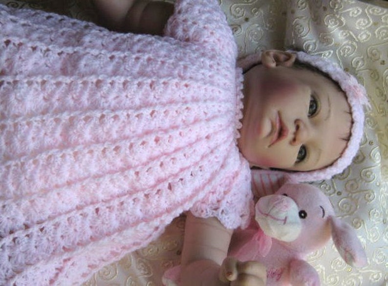 CROCHET PATTERN Baby Angel Top/Dress with Headband Designer In Eng only image 3
