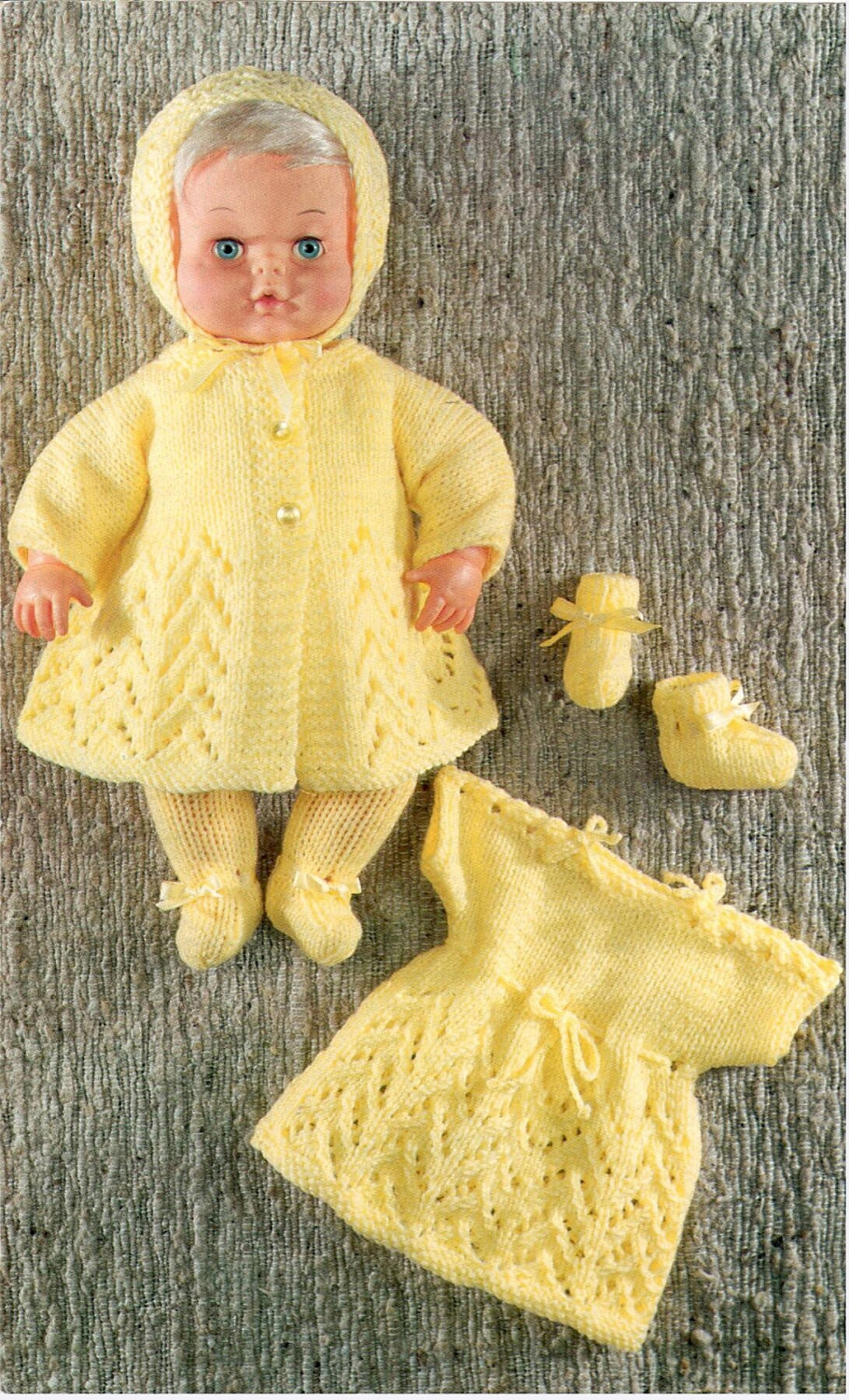 Download KNITTING PATTERN for Doll 12 Inches and 16 Inches Tiny Tears Dress, Coat, Booties, Leggings, Bonnet, Pants. ENGLISH Language - Etsy download-knitting-pattern-for-doll-12-inches-and-16-inches-tiny-tears-dress-coat-booties-leggings-bonnet-pants-english-language-etsy