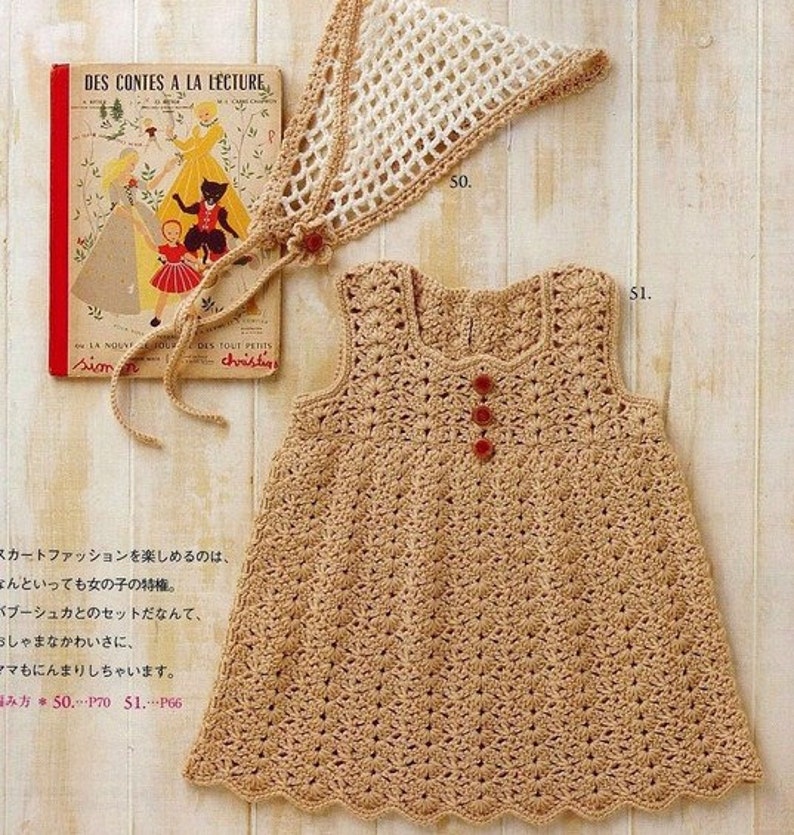 CROCHET Pattern Dress/jumper/skirt 12 Months to 2 Years Etsy