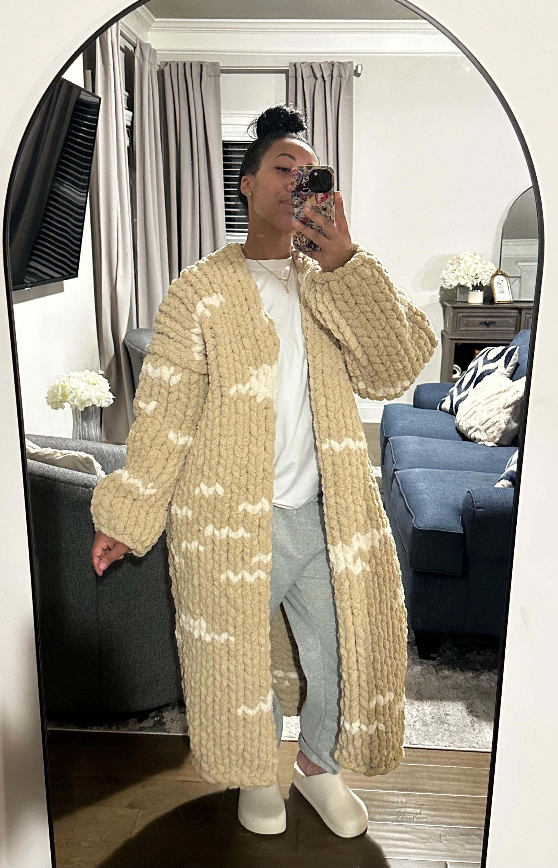 Tayayia Chunky Knitted Cardigan Sweater