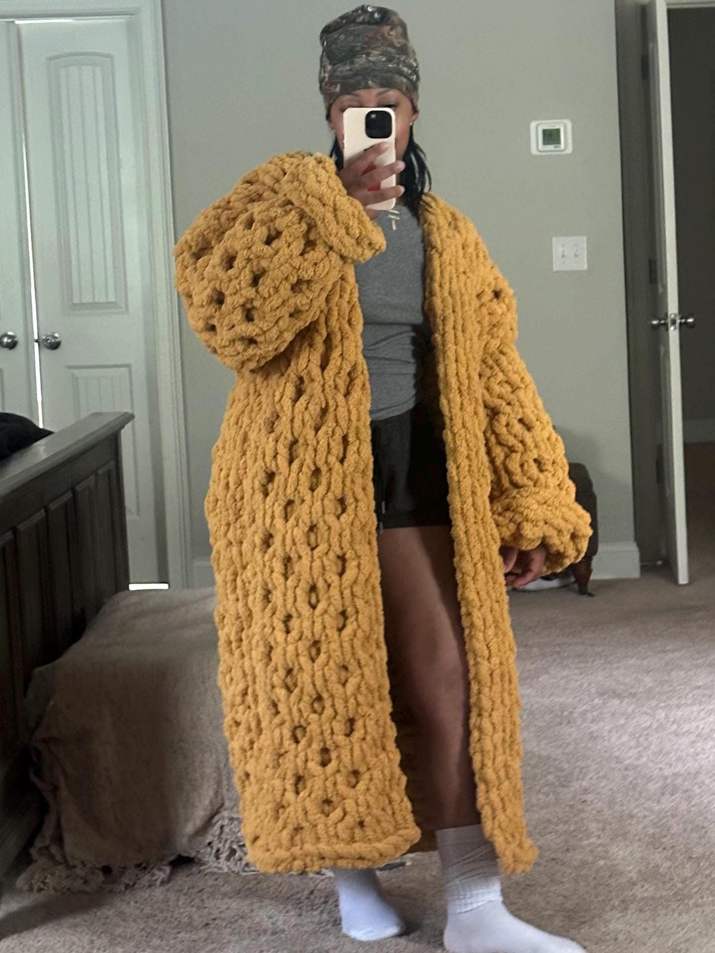 Chunky Knit Duster