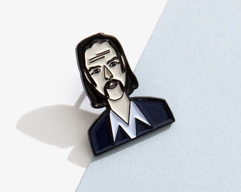 Nick Enamel Pin - Badge - Book Lover - Reader Gift - Blade Runner Pin - Book Gift