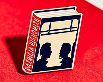 Patricia Highsmith Enamel Pin - Badge - Book Lover - Reader Gift - Blade Runner Pin - Book Gift