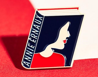 Annie Ernaux Enamel Pin - Badge - Book Lover - Reader Gift - Blade Runner Pin - Book Gift