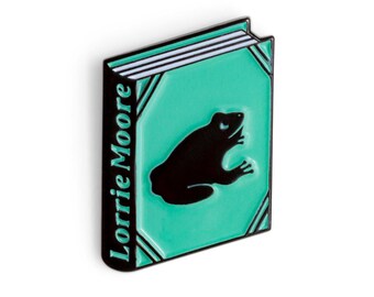 Who Will Run the Frog Hospital? Book by Lorrie Moore Enamel Pin - Badge - Book Jewellery - Reader Gift - Gift for Book Lover - Book Gift