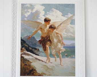 Artful Classic Art Print | Classicism Print | Classical Portrait | Scenic Landscape Wallpaper | Classical Artful-Wall Art Prints