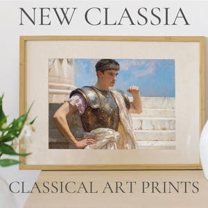 Artful Classic Art Print | Classicism Print | Classical Portrait | Scenic Landscape Wallpaper | Classical Artful-Wall Art Prints
