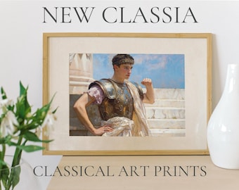 Artful Classic Art Print | Classicism Print | Classical Portrait | Scenic Landscape Wallpaper | Classical Artful-Wall Art Prints