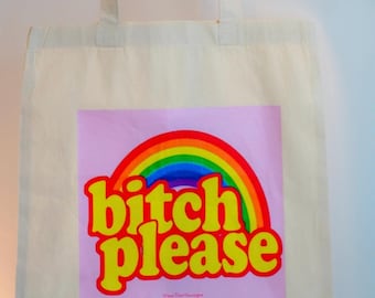 Cotton bag / shopping bag / jute bag / tote bag / gift / funny / personal / statement / humor / birthday present / girlfriend